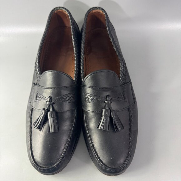 Allen Edmonds Stowe Tassel Loafers Black Leather Made in USA Mens Size 12 - Picture 5 of 15